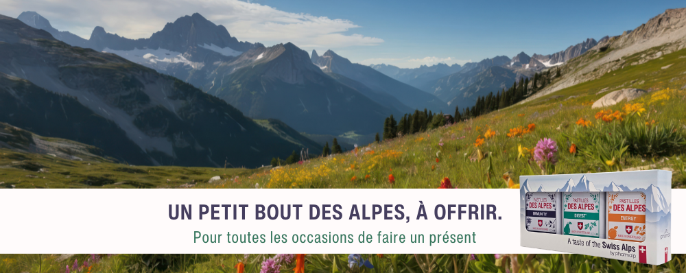 Un petit bout des Alpes, à offrir — pour toutes les occasions de faire un présent